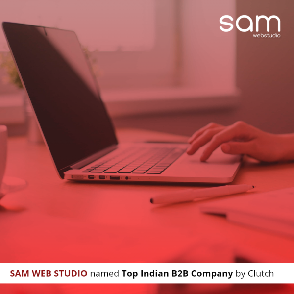 SAM WEB STUDIO Named a Top Indian Website Development Company in India by Clutch