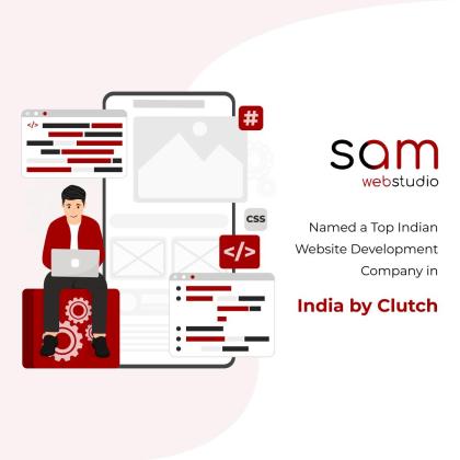 SAM WEB STUDIO Named a Top Indian Website Development Company in India by Clutch