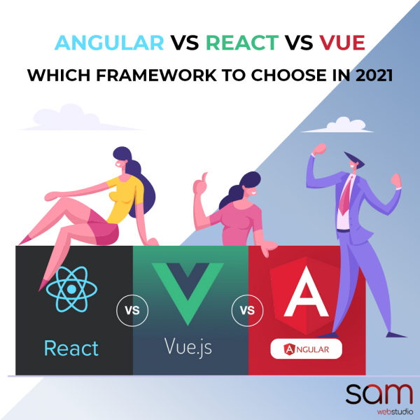 Angular vs React vs Vue: Which Framework to Choose in 2021