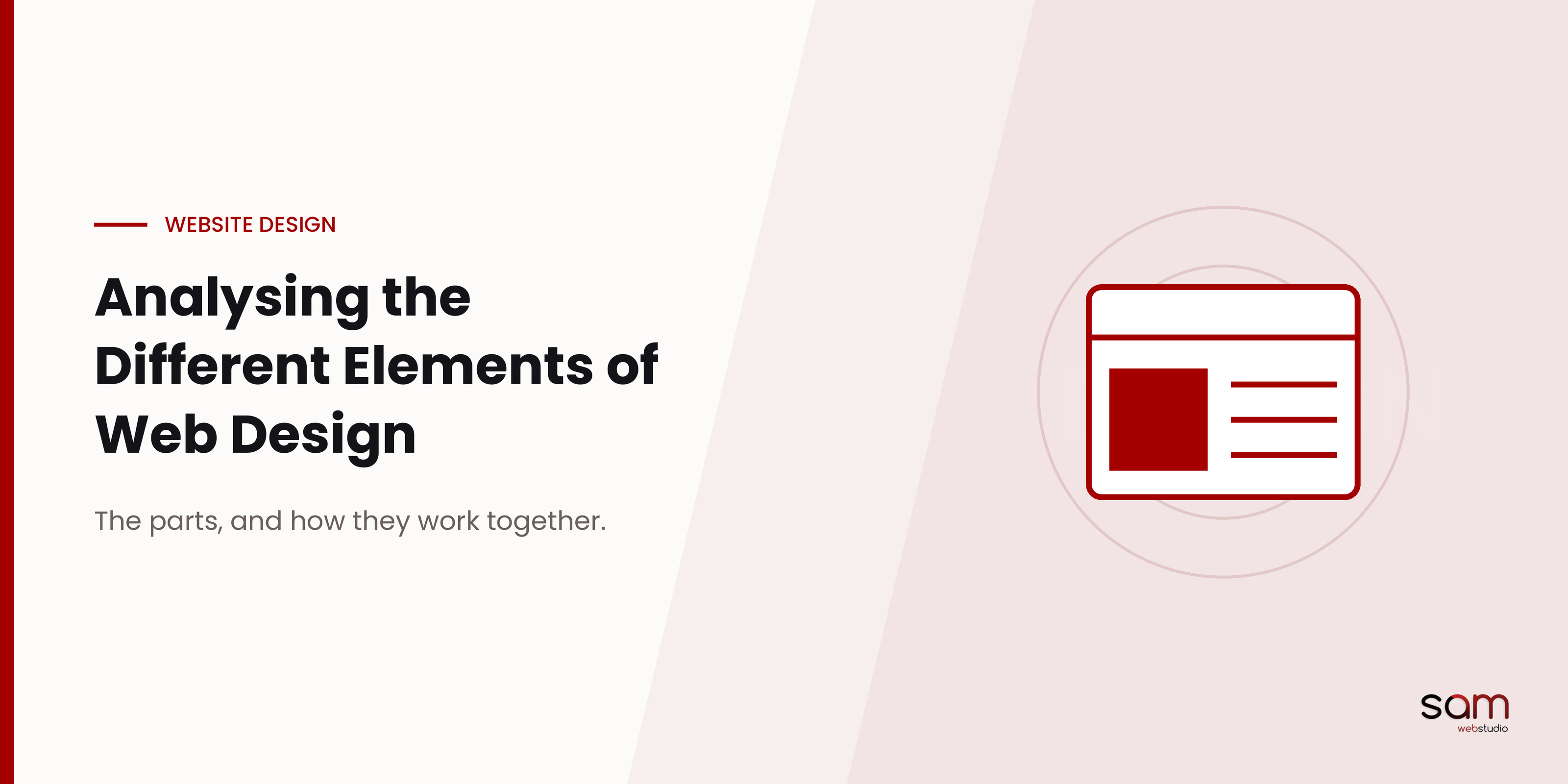 Analysing Different Elements in Web Designing
