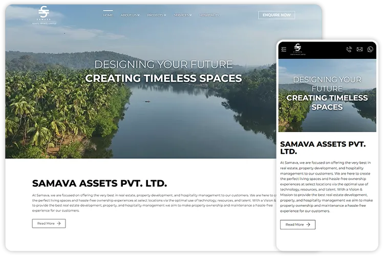 Samava Assets company website